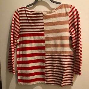 JCrew stripped top